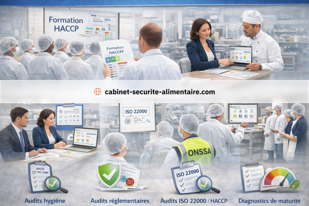 Cabinet de formation en sécurité alimentaire et HACCP