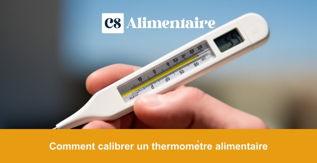 Comment calibrer un thermomètre alimentaire
